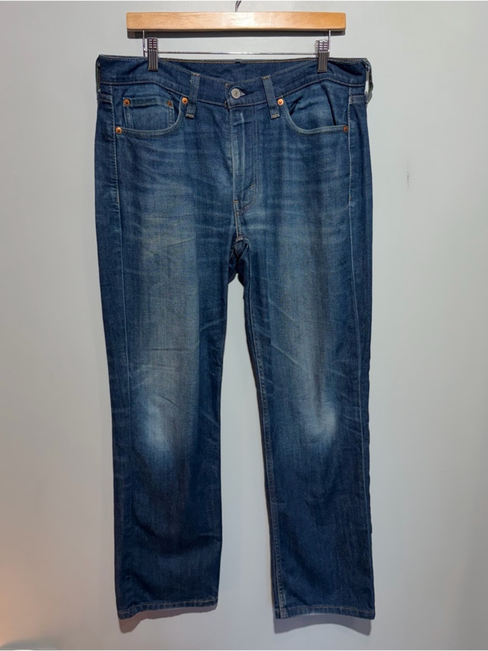 Men's Levi's 514 Straight Fit Blue Jeans 33x30